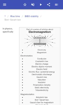 Theoretical electrical enginee android App screenshot 11